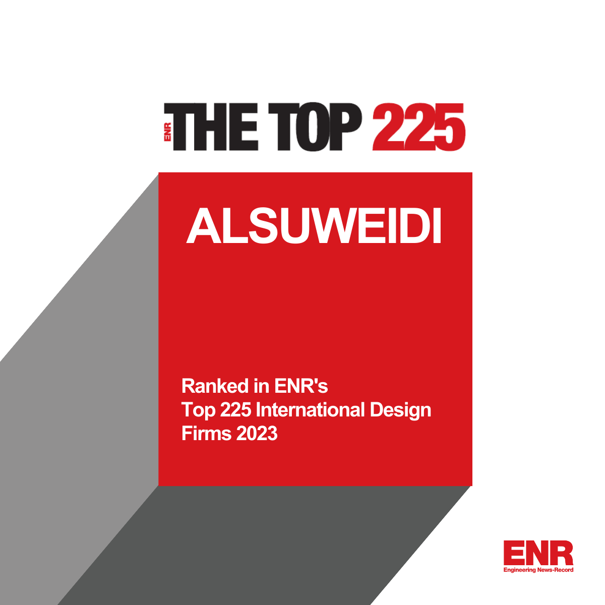 ALSUWEIDI Ranked in ENR’s Top 225 International Design Firms 2023